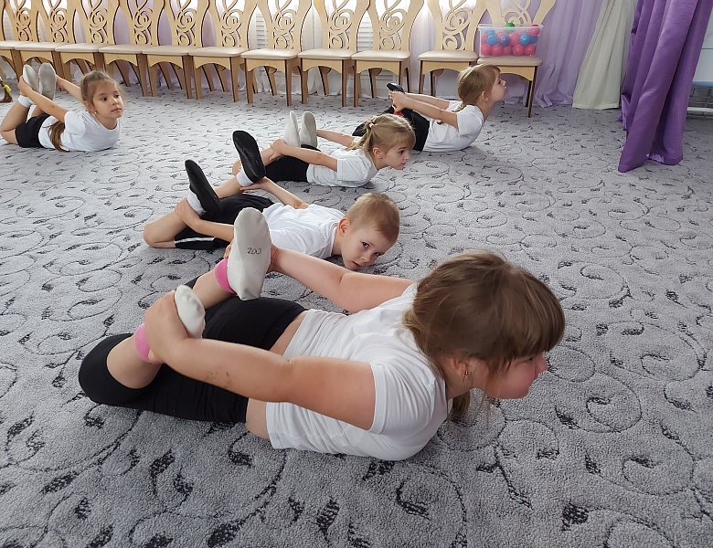 Фитнес в детском саду.